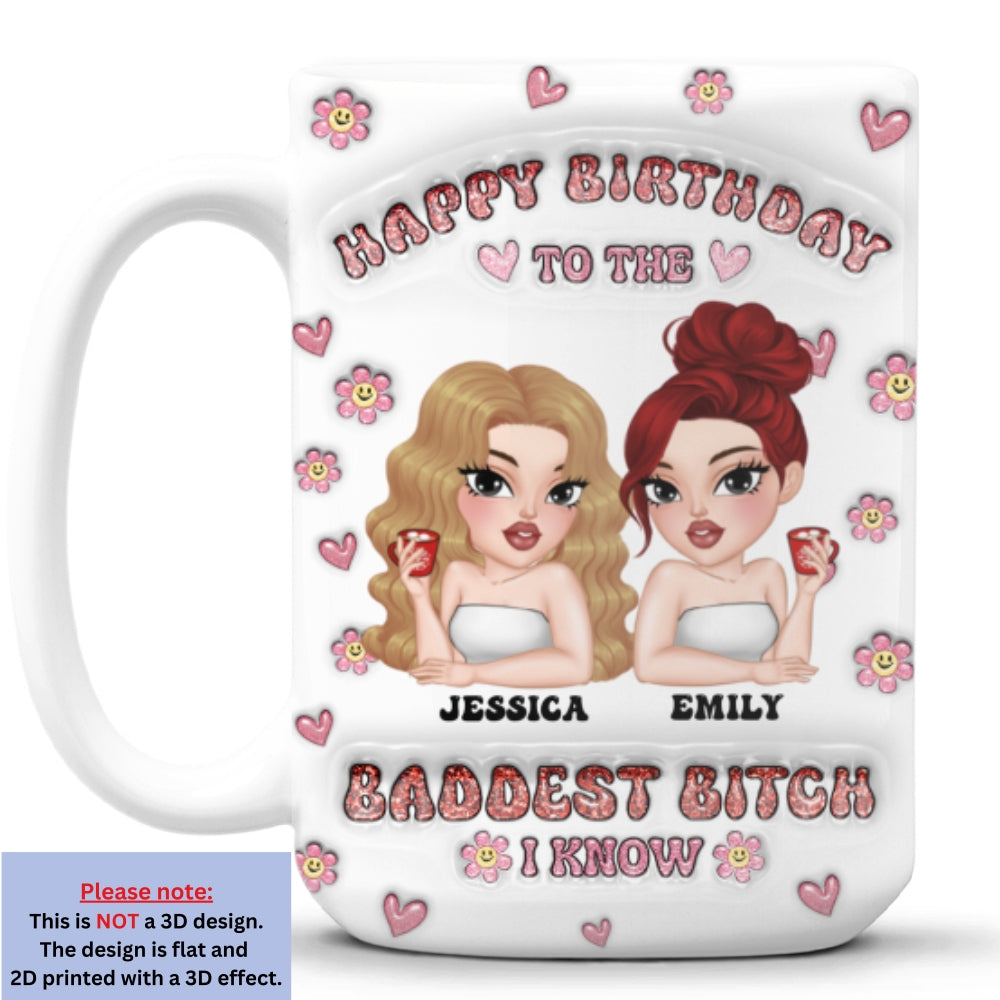 Slaying Every Year- Personalized Custom 3D Inflated Effect Mug