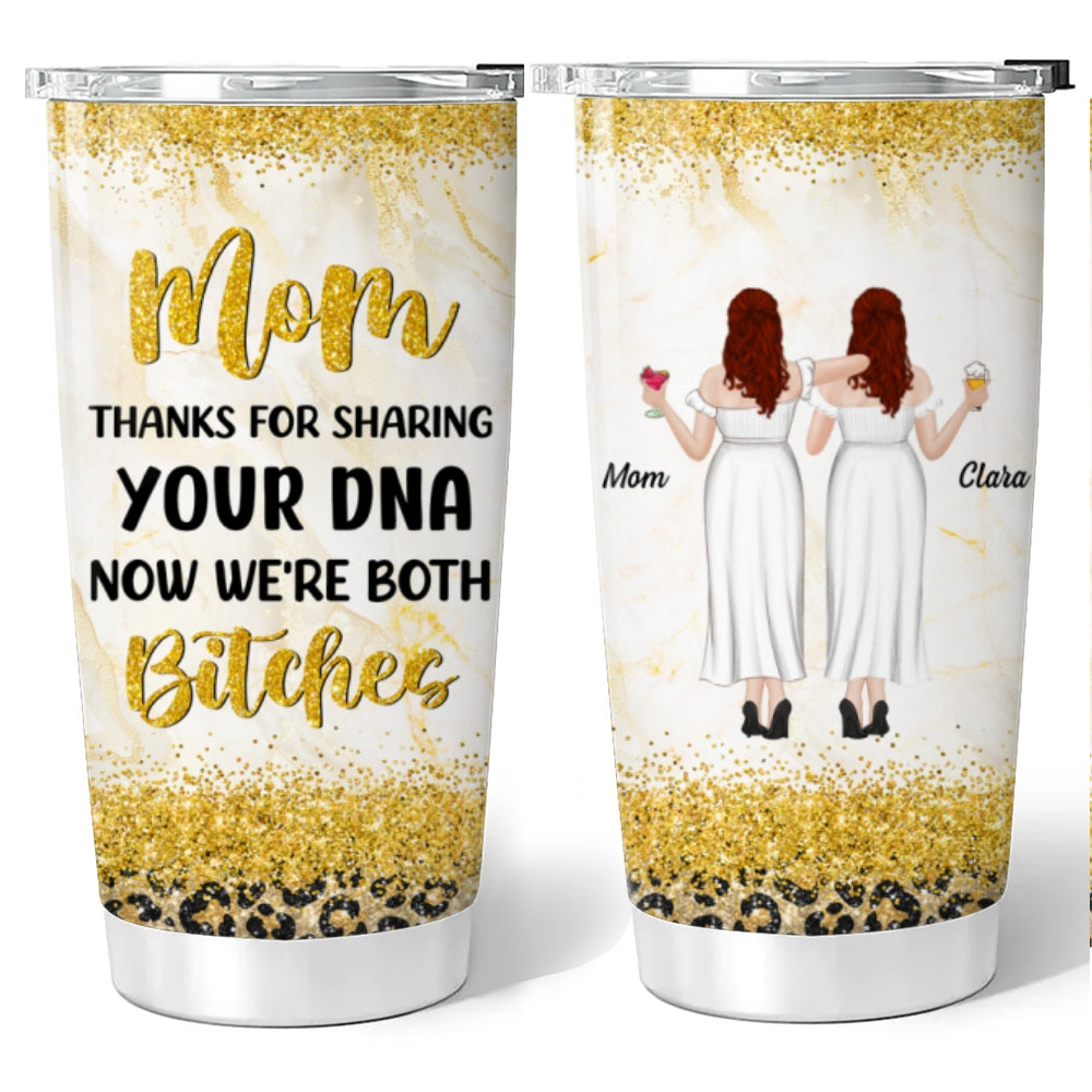 Thanks For Sharing DNA - Personalized Custom Tumbler