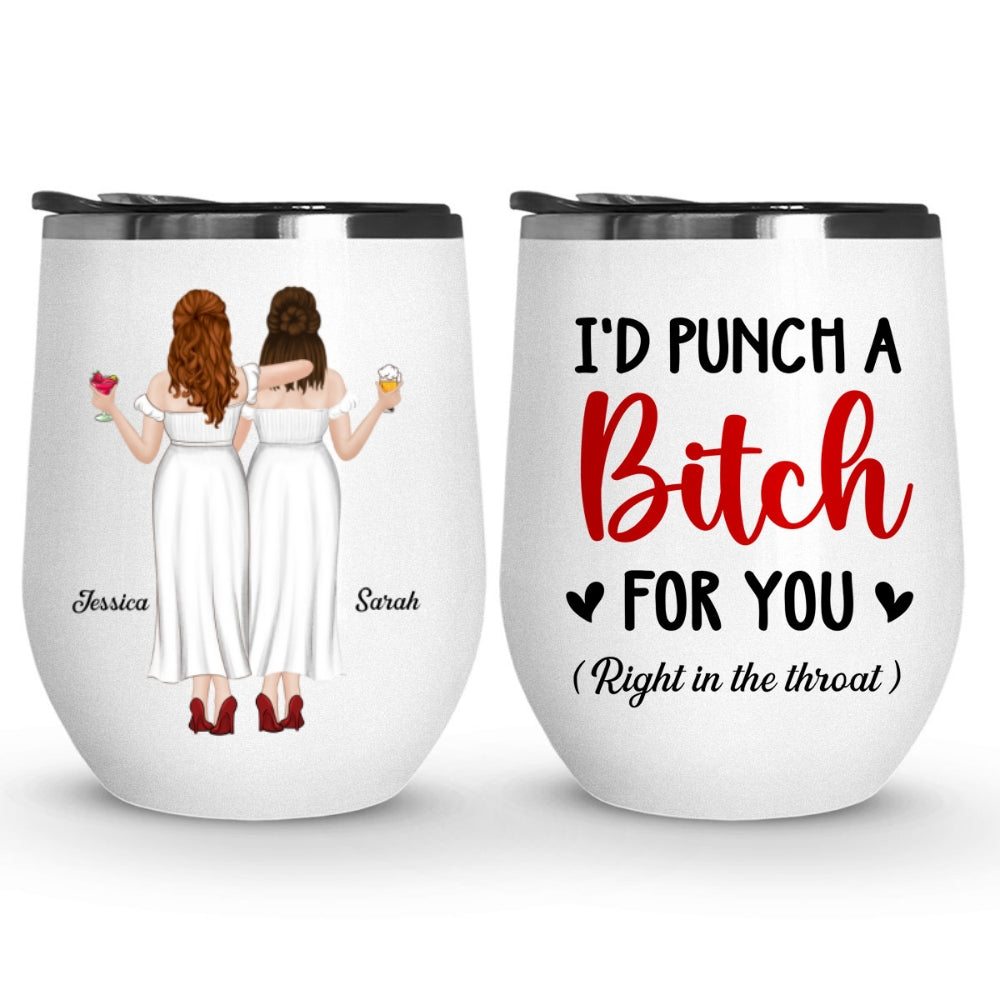 Right There - Personalized Custom Wine Tumbler