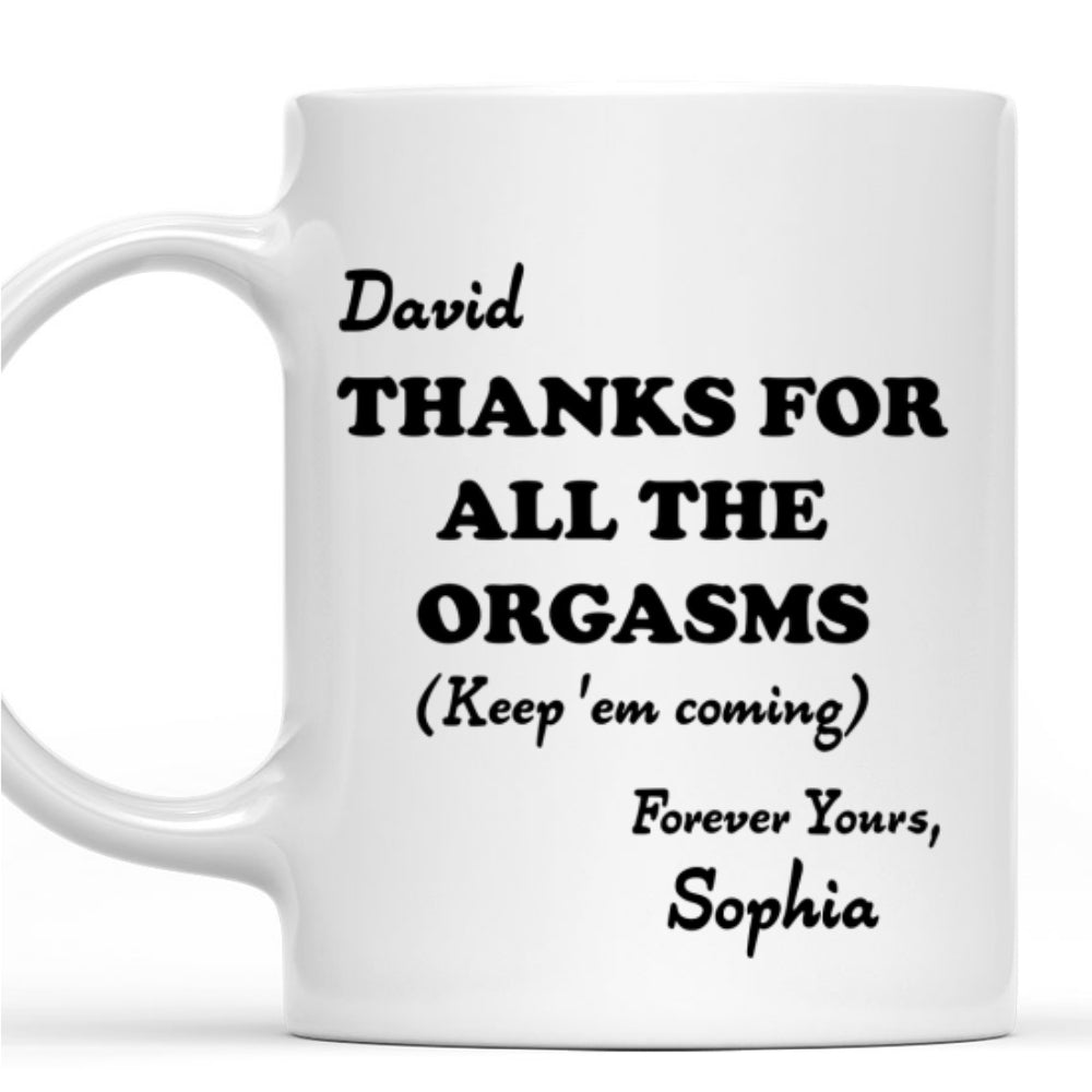 Thanks For All - Personalized Custom Coffee Mug