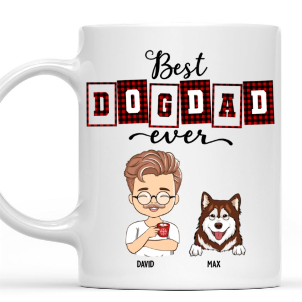 Best Mom Dad Of The Year - Personalized Custom Coffee Mug