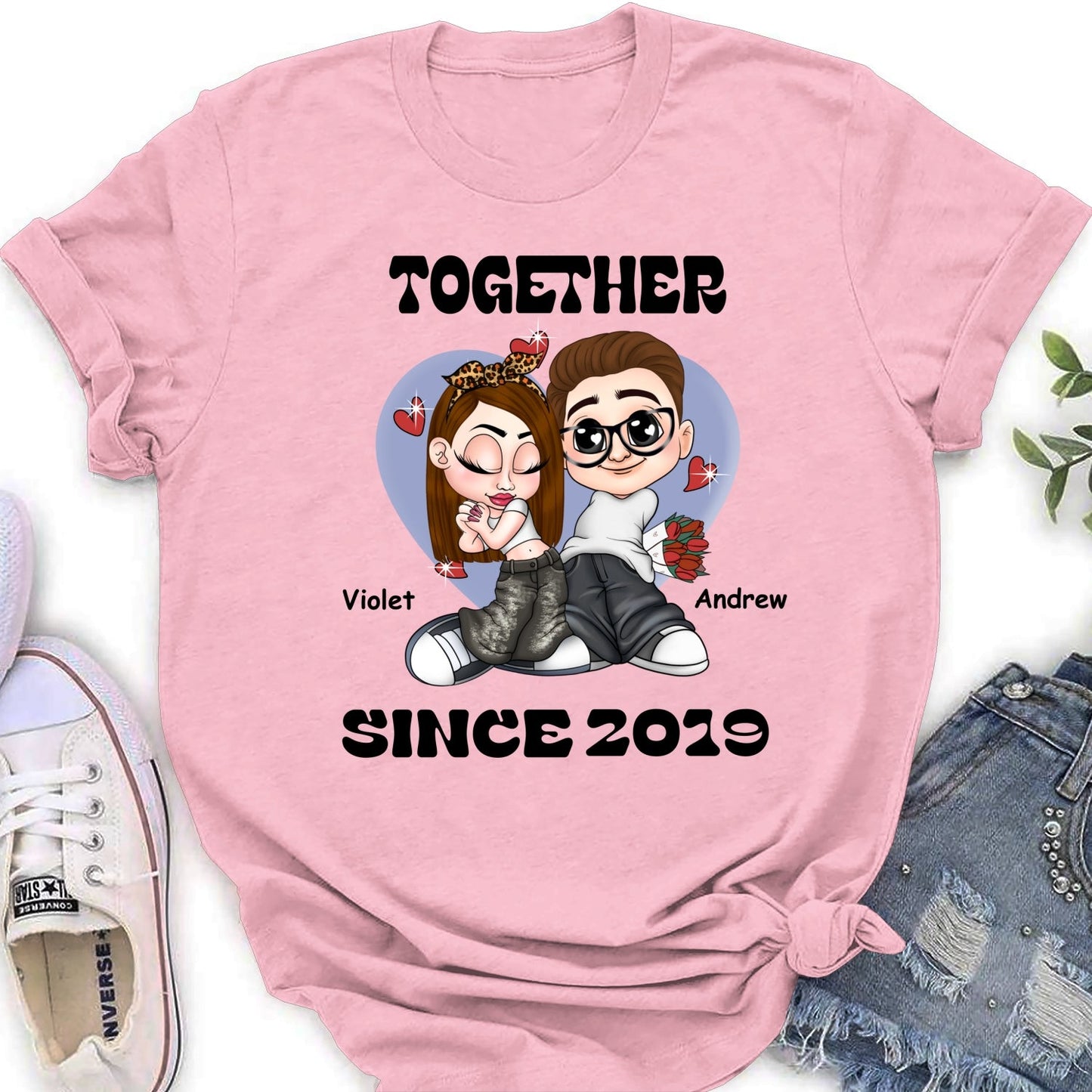 Love You Y2K - Personalized Custom Shirt