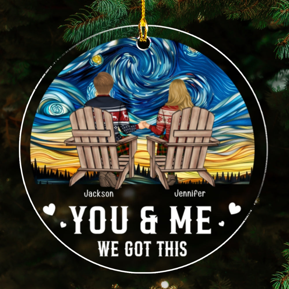 First Kiss Last Breath - Personalized Custom Acrylic Ornament