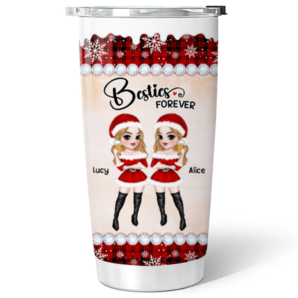 Besties Forever - Personalized Custom Tumbler