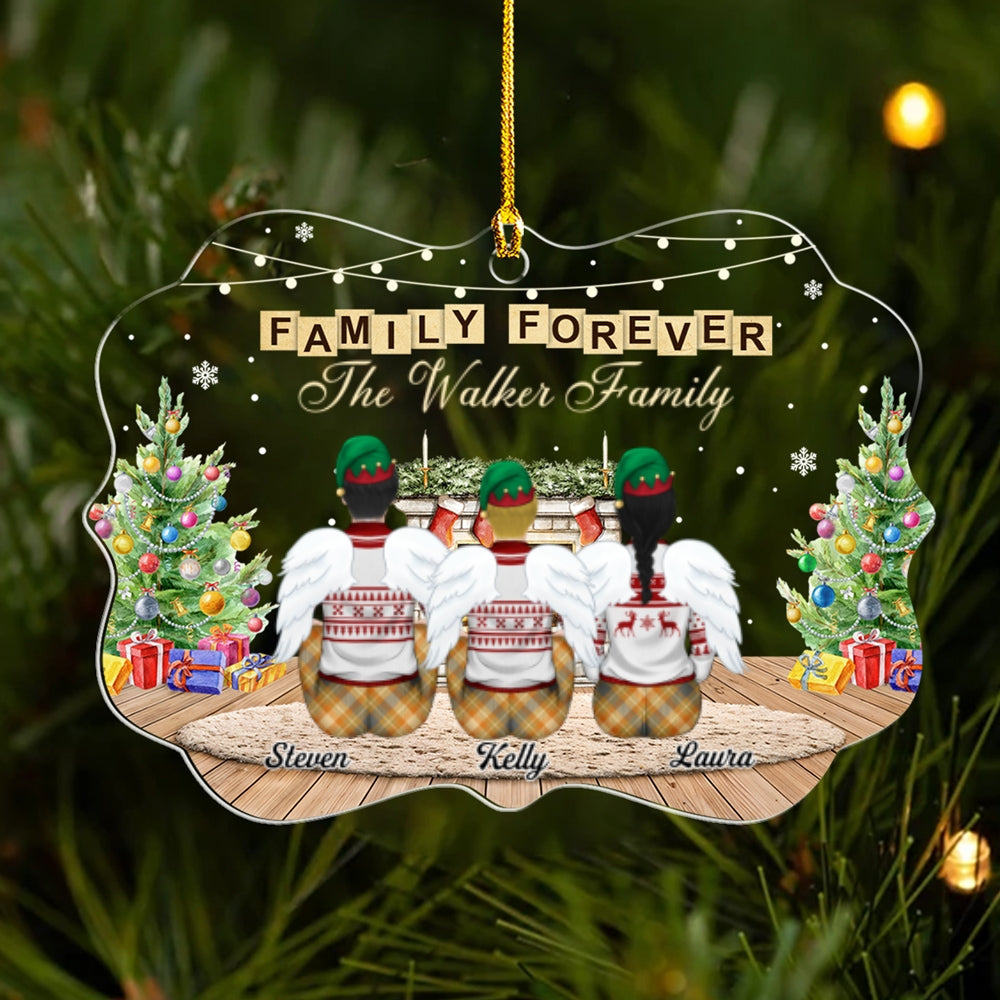 Forever Family - Personalized Custom Acrylic Ornament