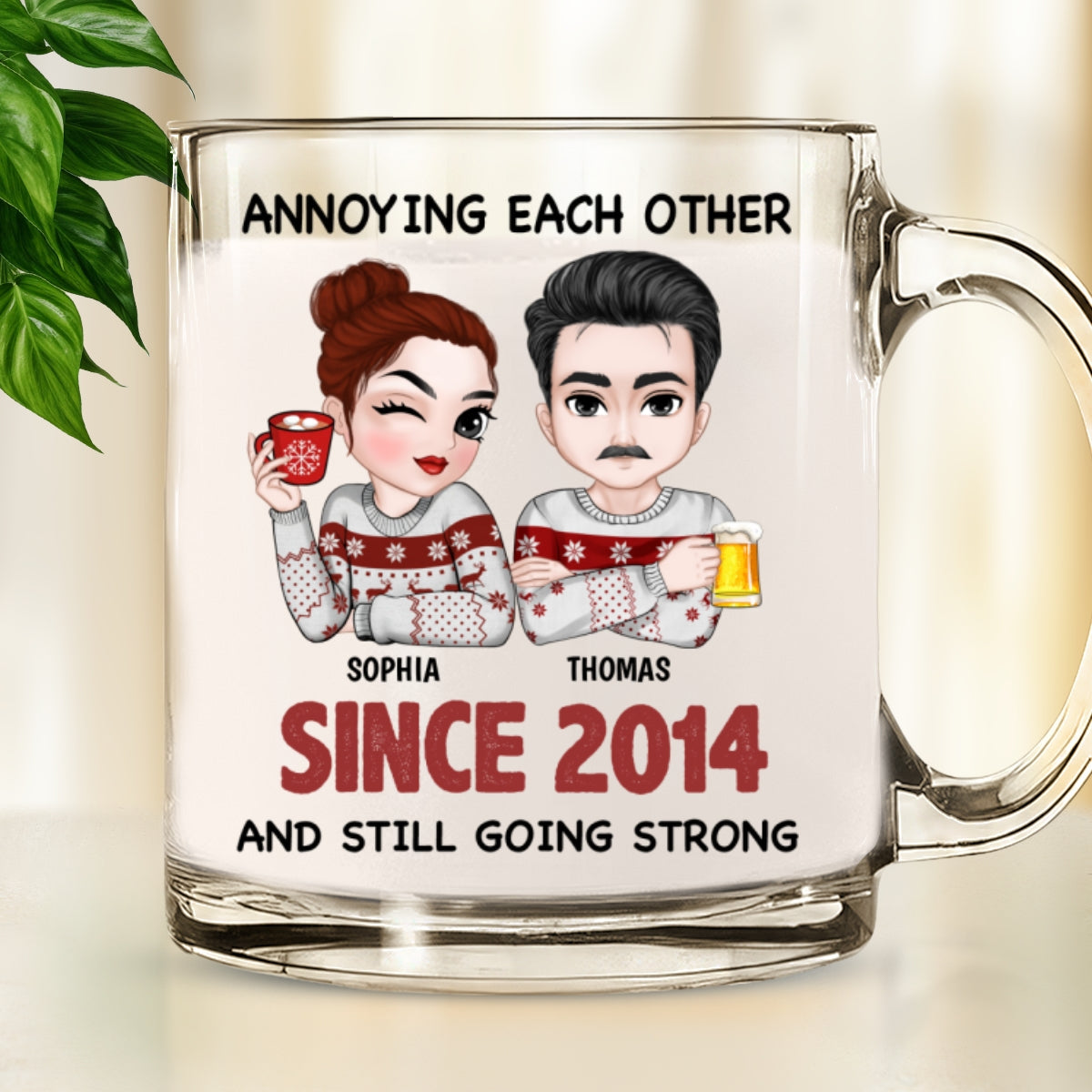 We Got It - Personalized Custom Glass Mug