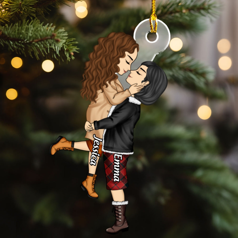 Love Is Love - Personalized Custom Acrylic Ornament