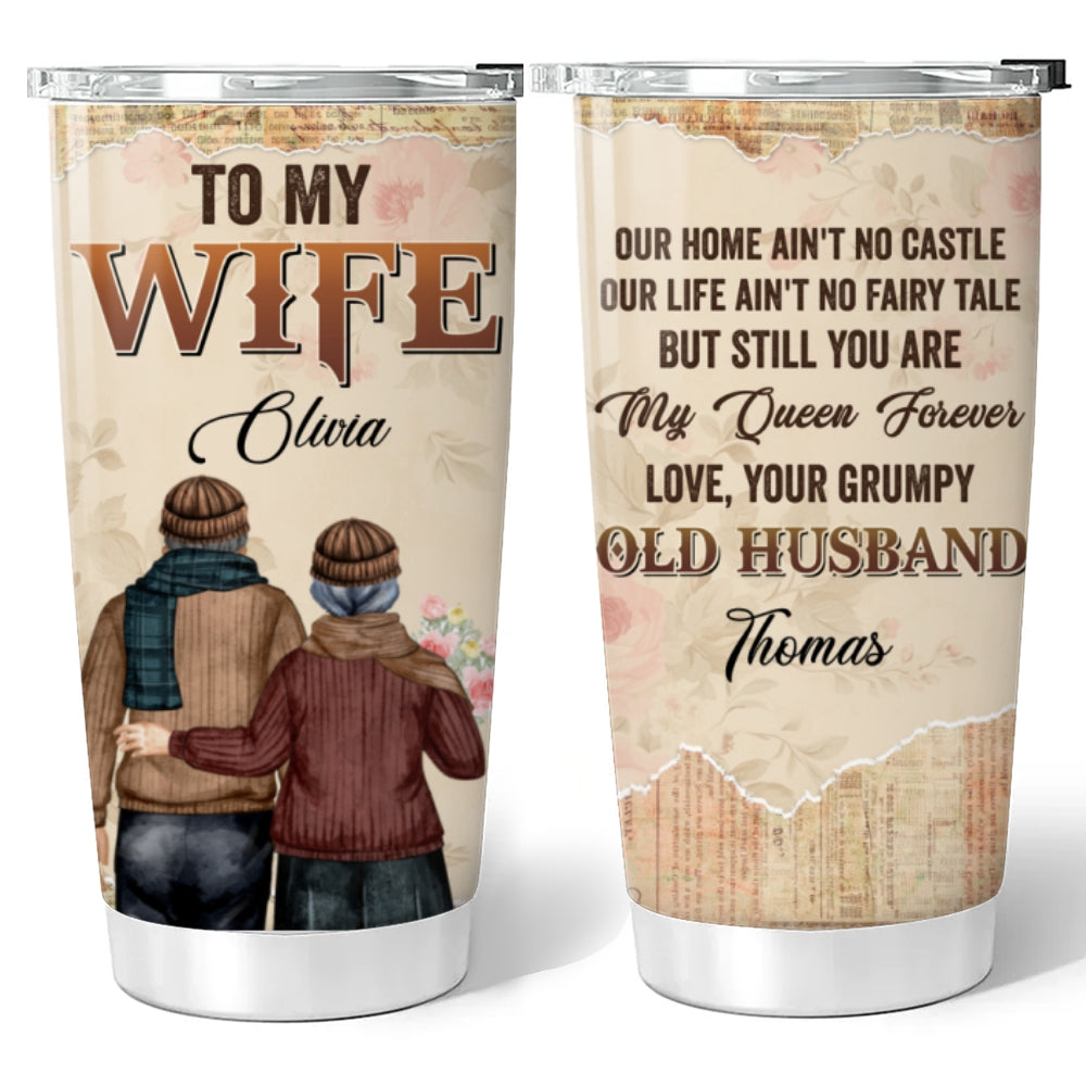 To My Wife Version 2 - Personalized Custom Tumbler