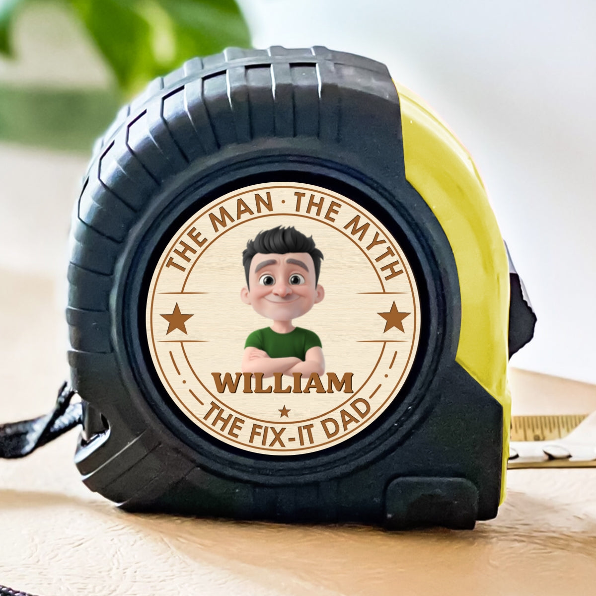 The Fix-It Dad - Personalized Custom Tape Measure