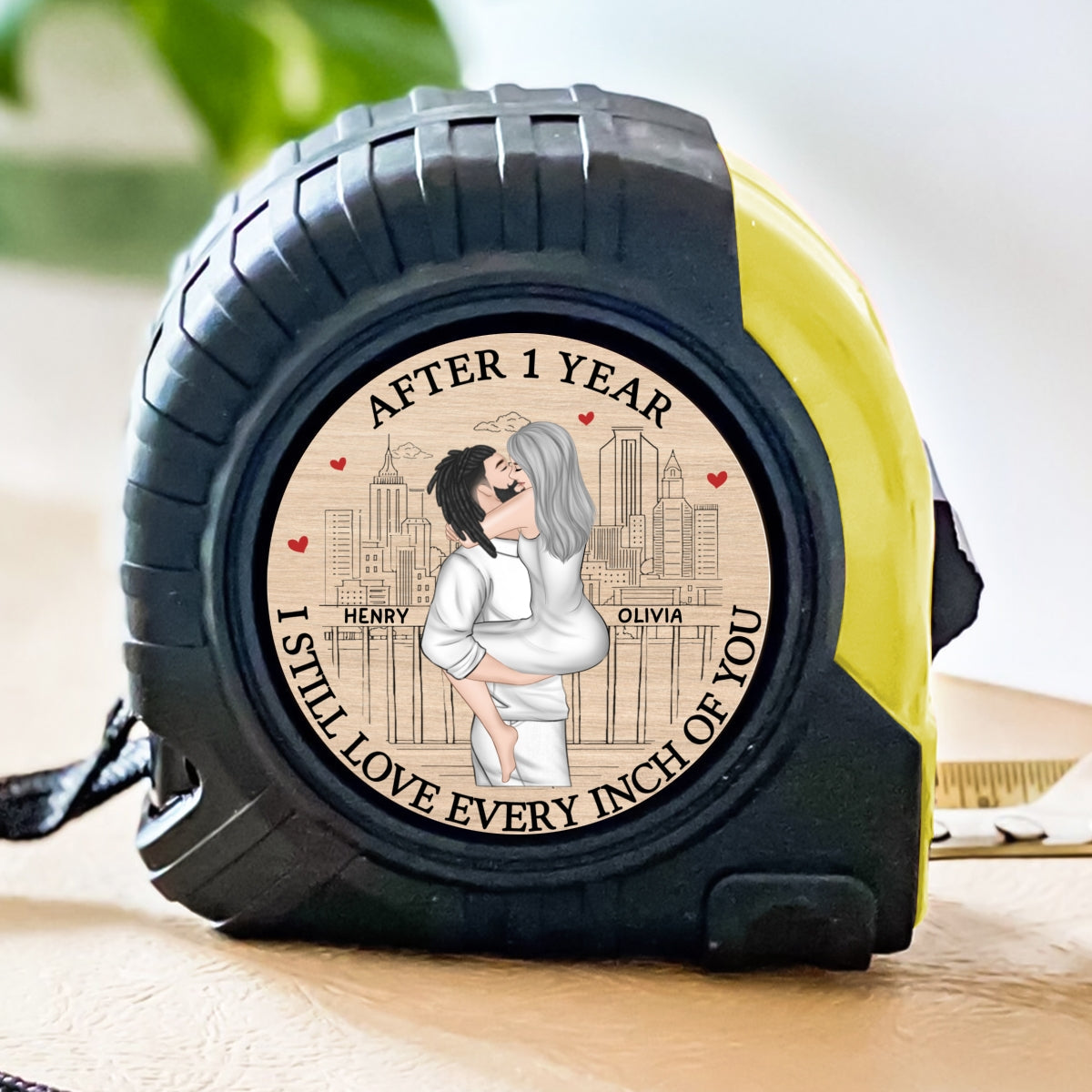 Love Every Inch - Personalized Custom Tape Measure