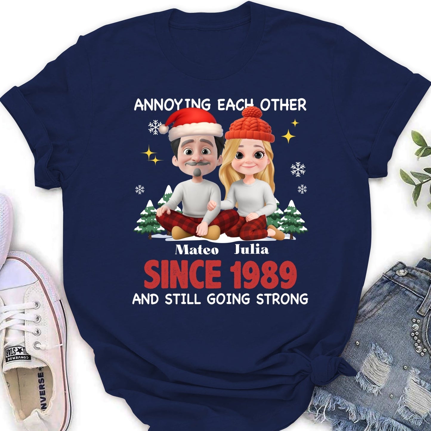 Christmas With You - Personalized Custom Shirt