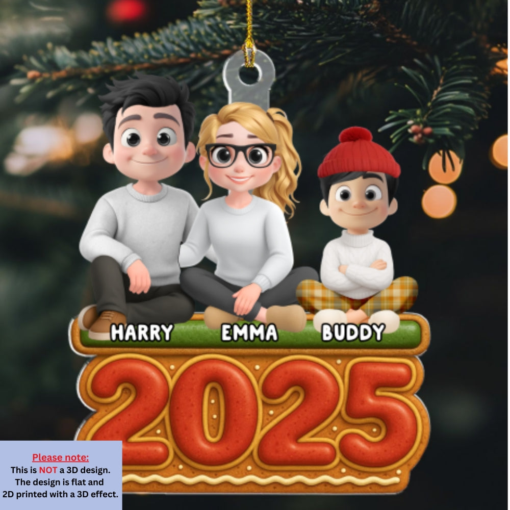 Our Family Cookies - Personalized Custom Acrylic Ornament
