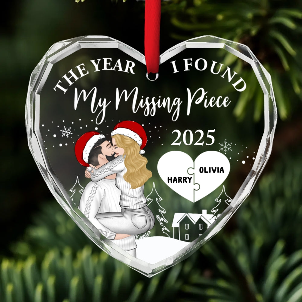 The Piece I Found - Personalized Custom Glass Ornament