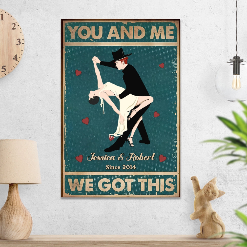 We Got This - Personalized Custom Poster