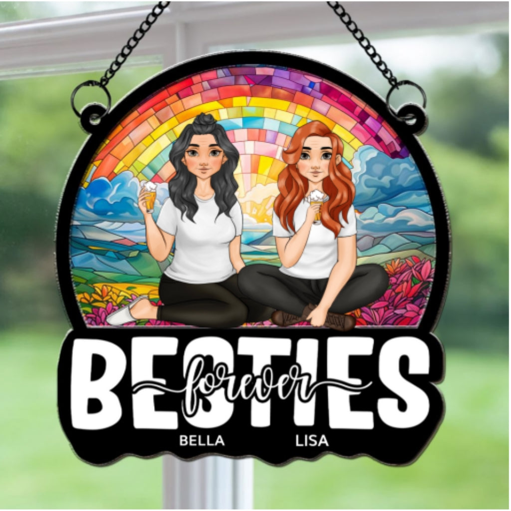 Soulmates - Personalized Custom Suncatcher