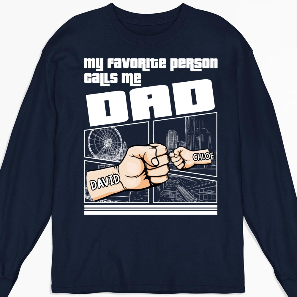 Best Grandpa Ever - Personalized Custom Shirt