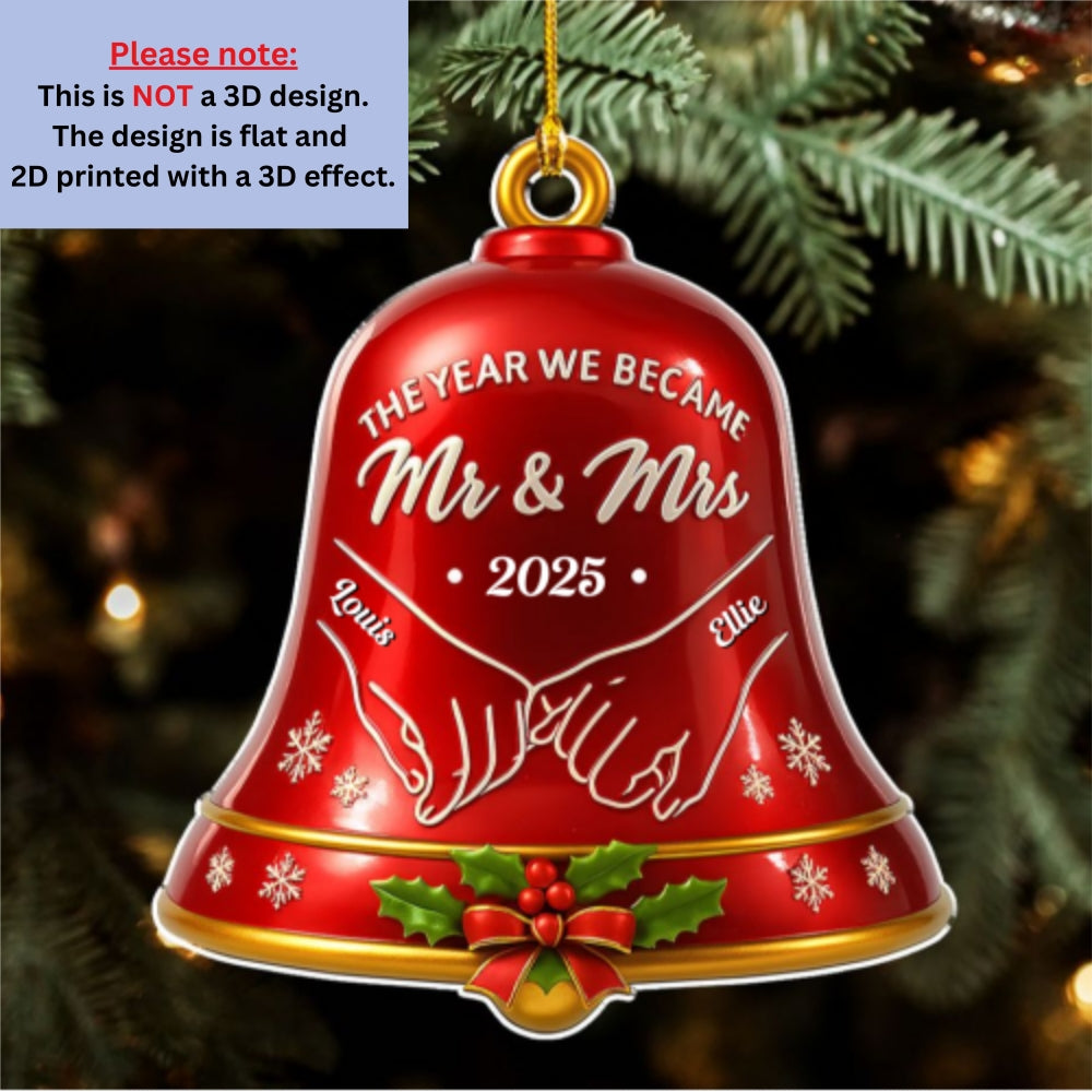 The Sound Of Cathedral - Personalized Custom 3D Effect Acrylic Ornament