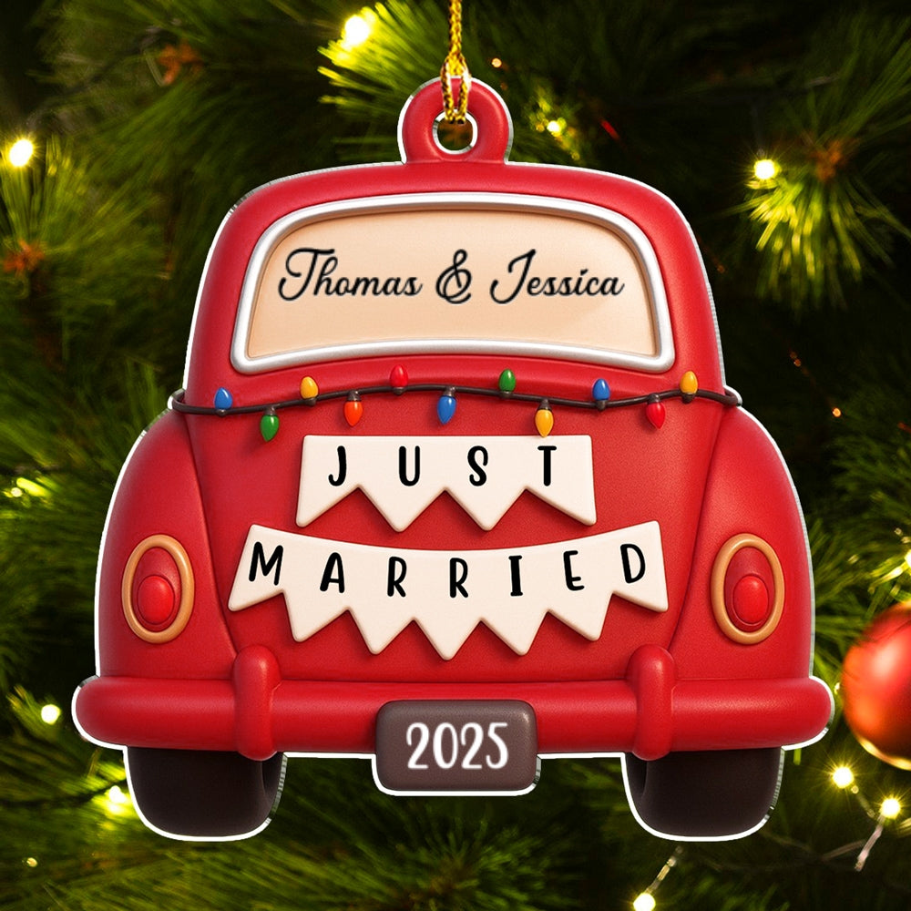 Marry Me - Personalized Custom Acrylic Ornament