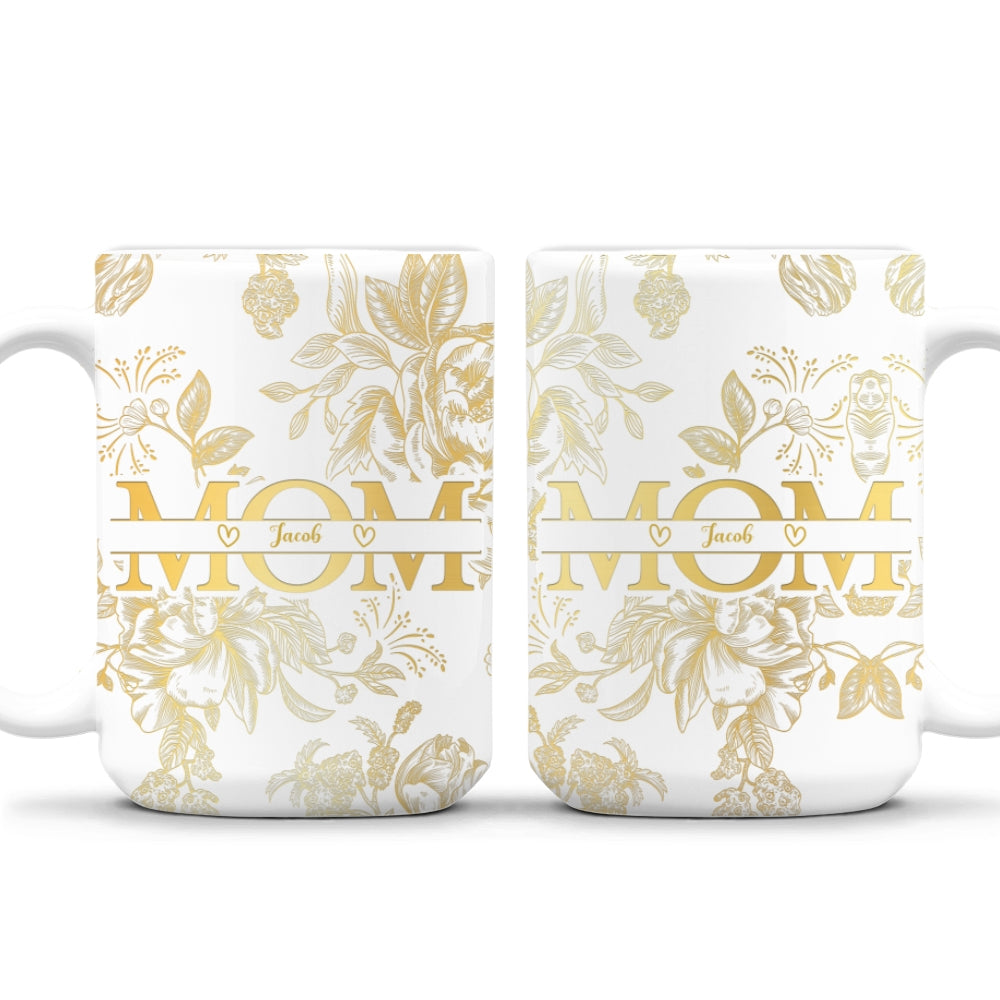 A Reminder Of Mom Love - Personalized Custom Coffee Mug