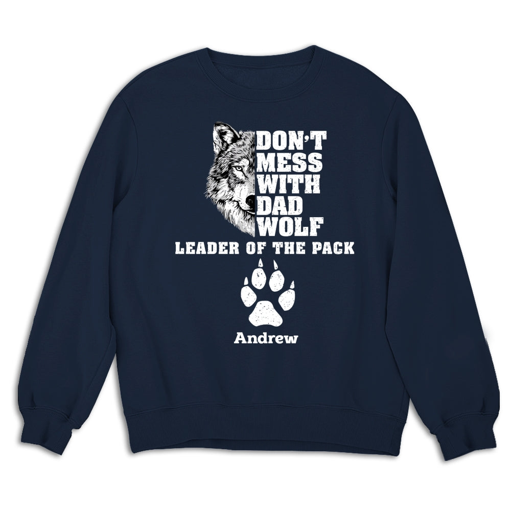 Papa Wolf - Personalized Custom Shirt