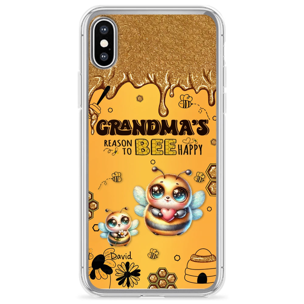 Bee Happy - Personalized Custom Phone Case