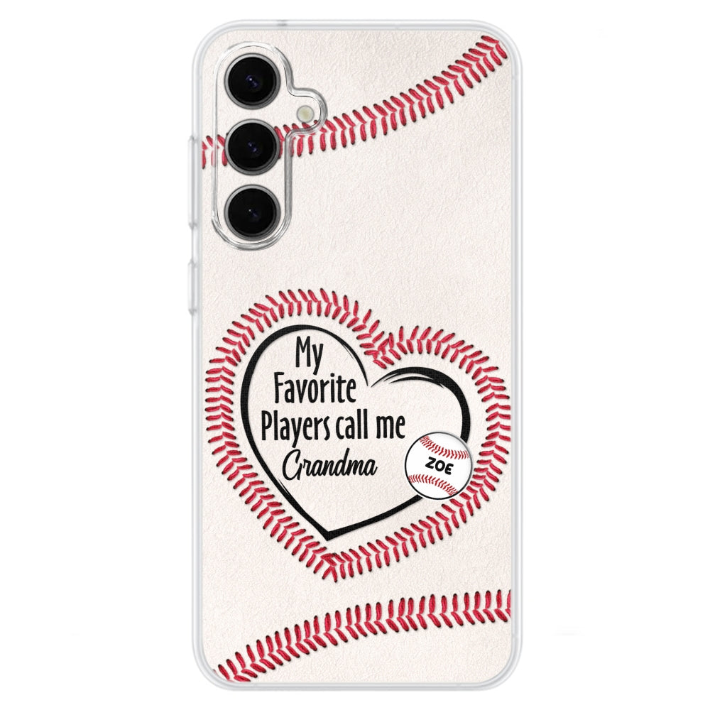 My Favorite Player Call Me - Personalized Custom Phone Case