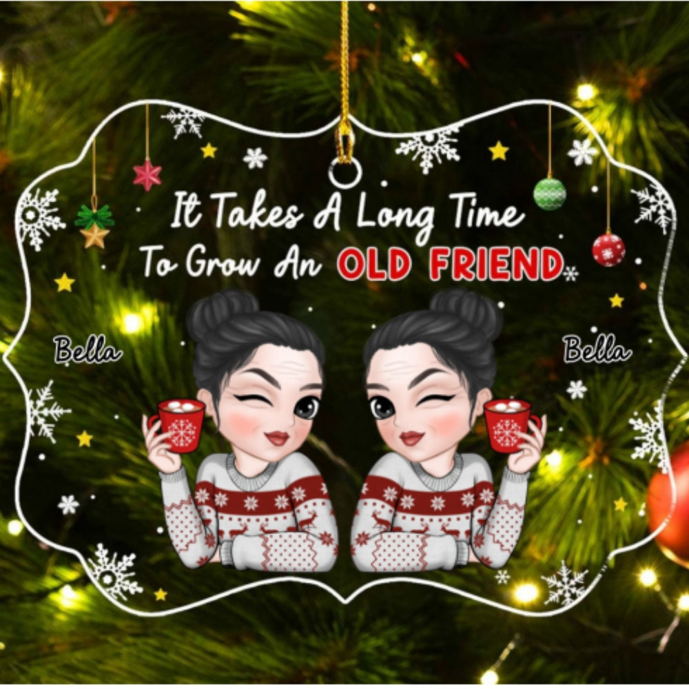 It Took Us A Long Time - Personalized Custom Acrylic Ornament