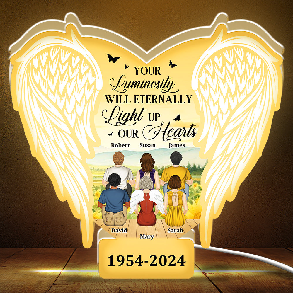 Your Radiance Will Forever Glow - Personalized Light Box