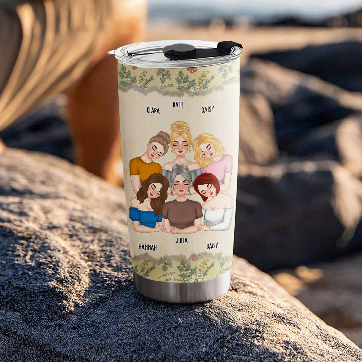 Forever Linked - Personalized Custom Tumbler