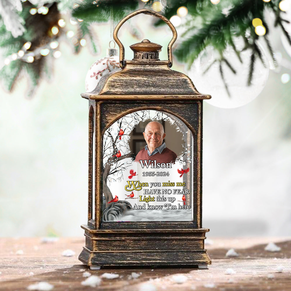 Here For You - Personalized Custom Christmas Wind Lamp