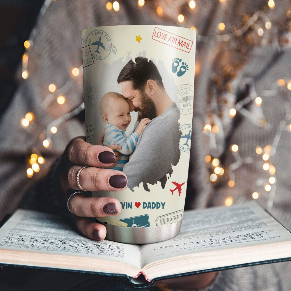 The Love I Hold For You Photo - Personalized Custom Tumbler