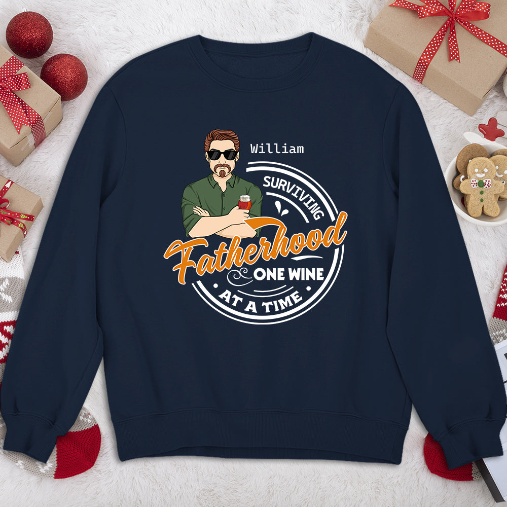 Surviving Fatherhood - Personalized Custom Shirt