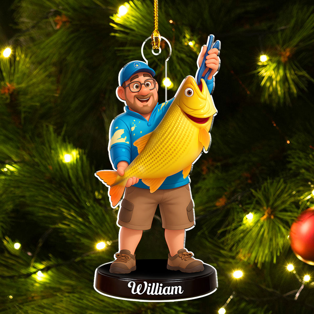 You Are A Reel Legend - Personalized Custom Acrylic Ornament