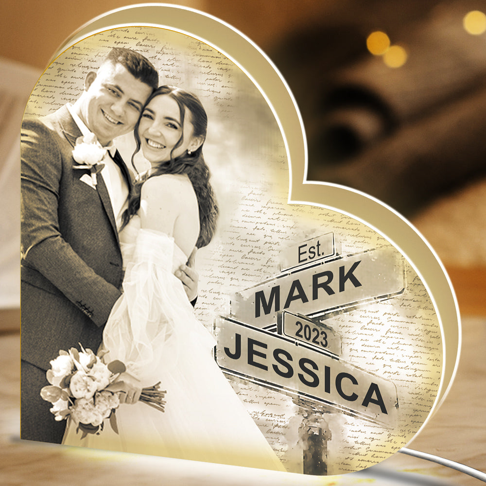 Couple Love - Personalized Custom Light Box