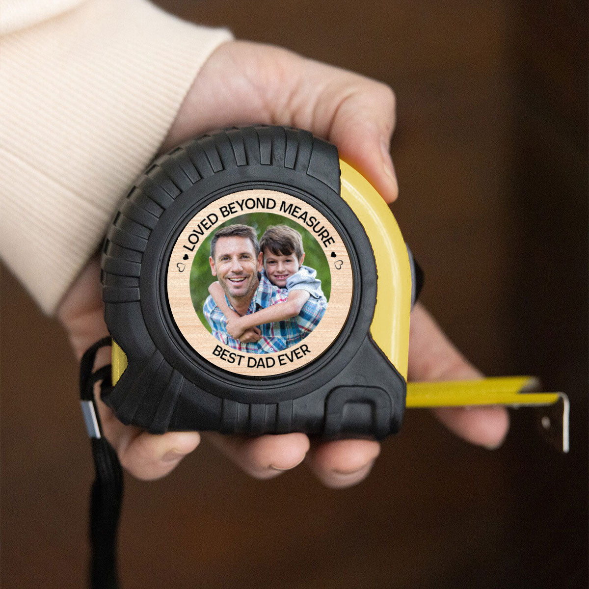 Loved Beyond Measure - Personalized Custom Tape Measure