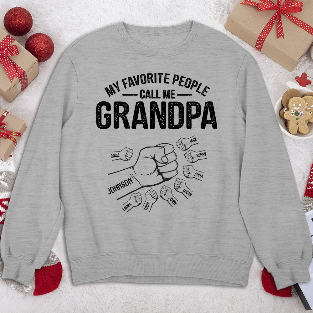 A Great Grandpa Full Of Strength - Personalized Custom Shirt