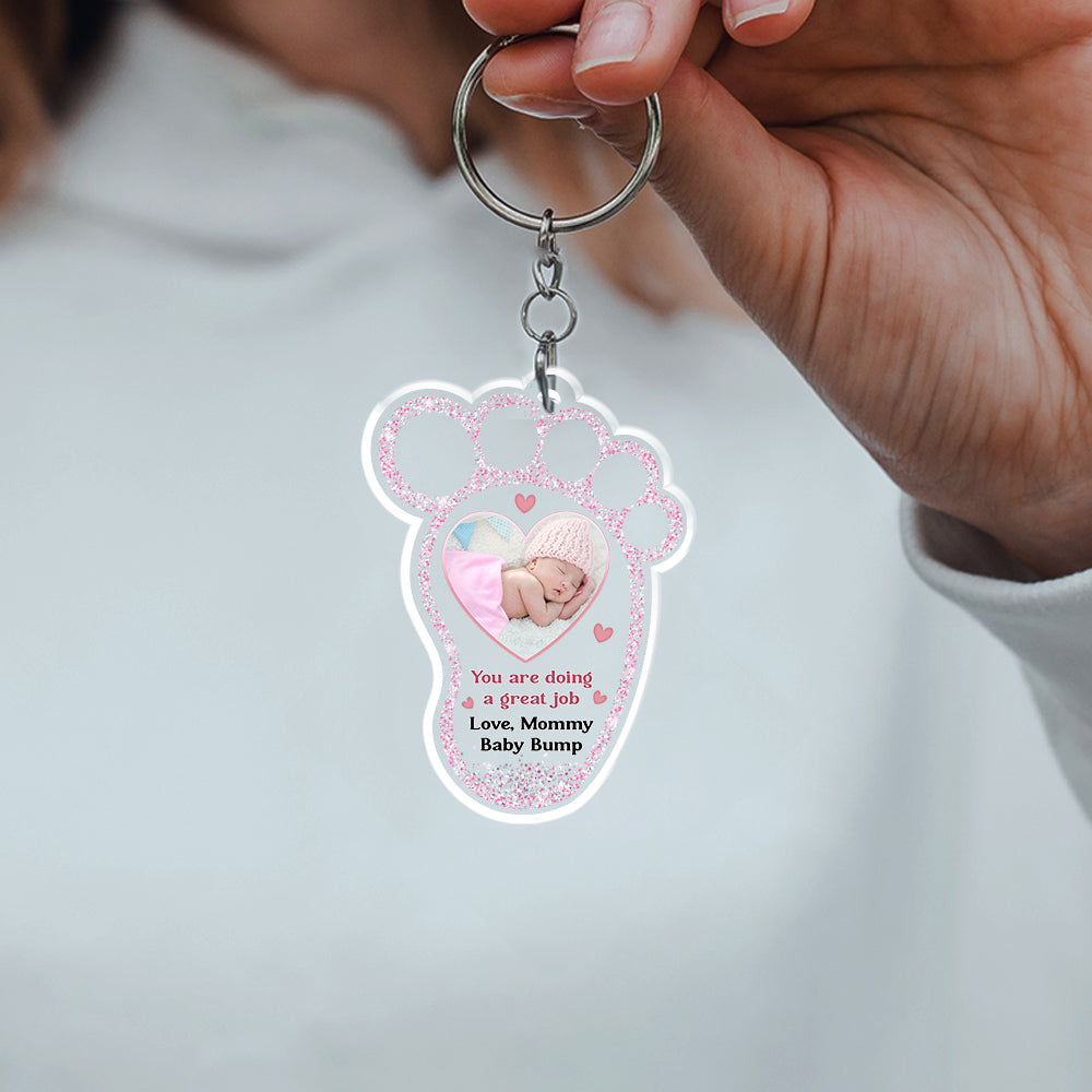 You Are Doing A Great Job - Personalized Custom Acrylic Keychain