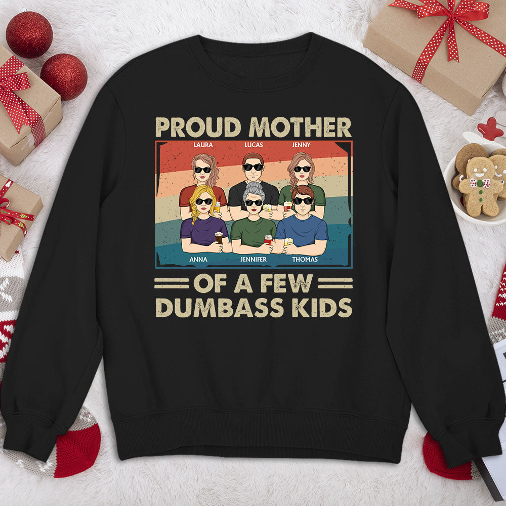 Proud Mother Of Kids - Personalized Custom Shirt