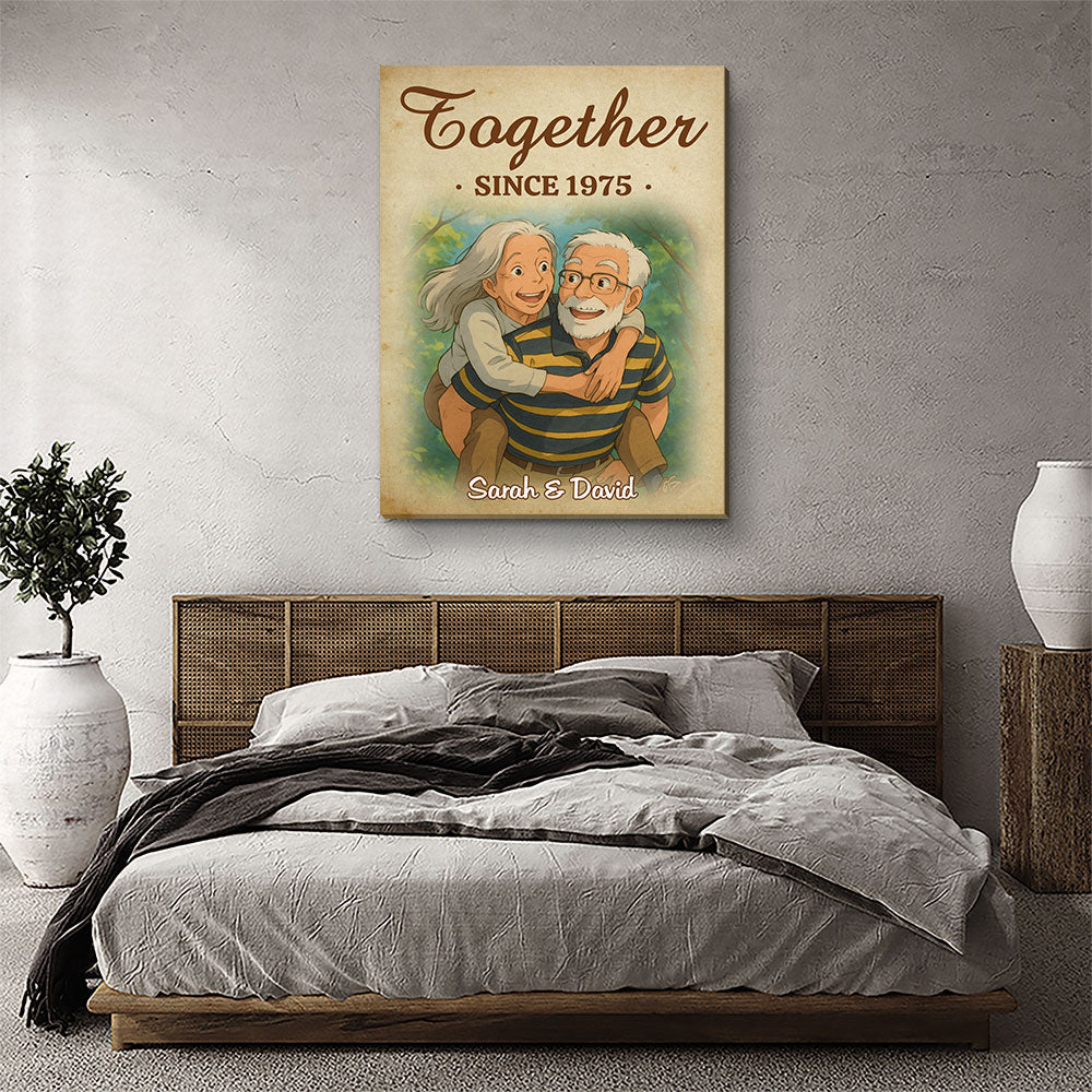 Us Together - Personalized Custom Photo Canvas
