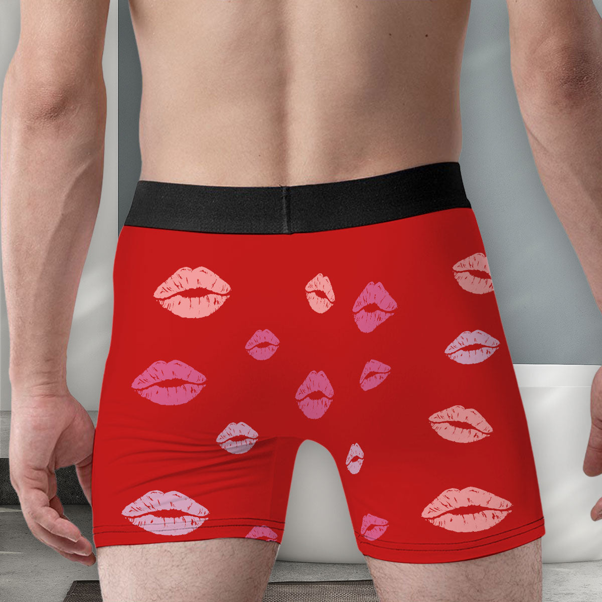 Property Of Her - Personalized Photo Men's Boxer Briefs
