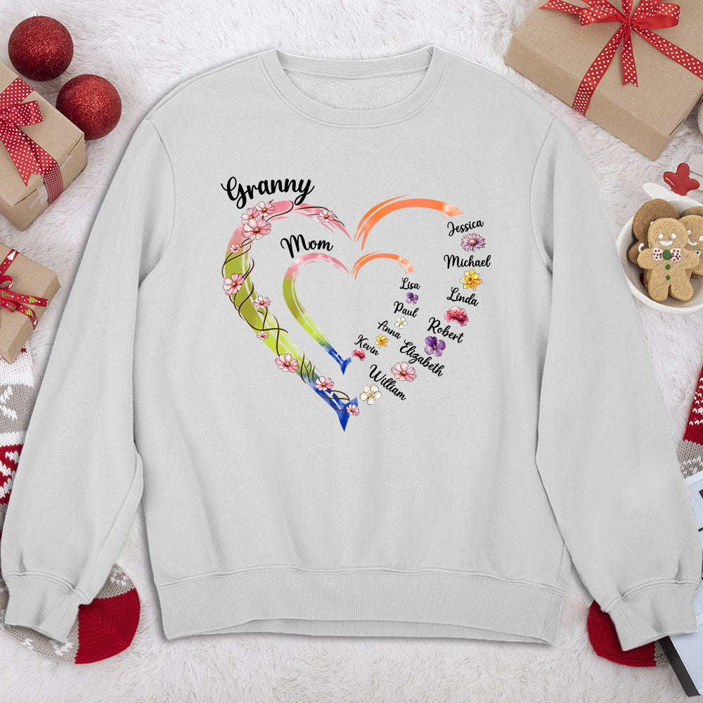 Mom And Grandma - Personalized Custom Shirt