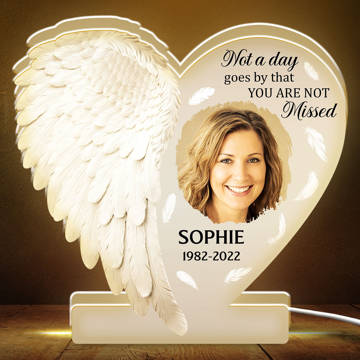 Angel In Heaven - Personalized Custom Light Box