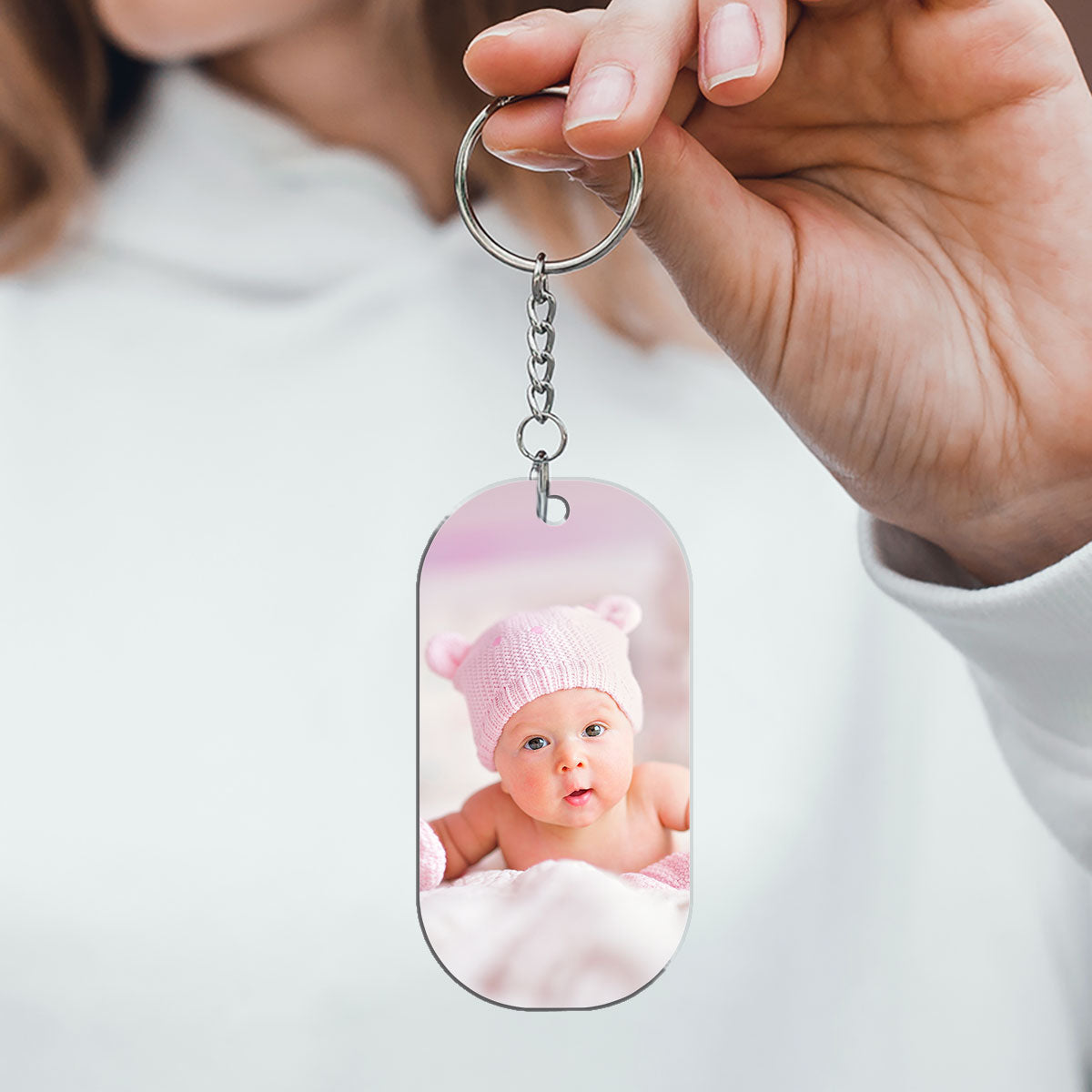 Love You Daddy - Personalized Custom 2 Sides Acrylic Keychain