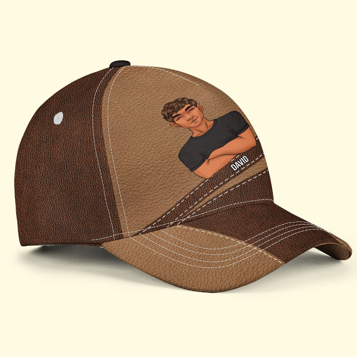 Dope Black Dad - Personalized Classic Cap
