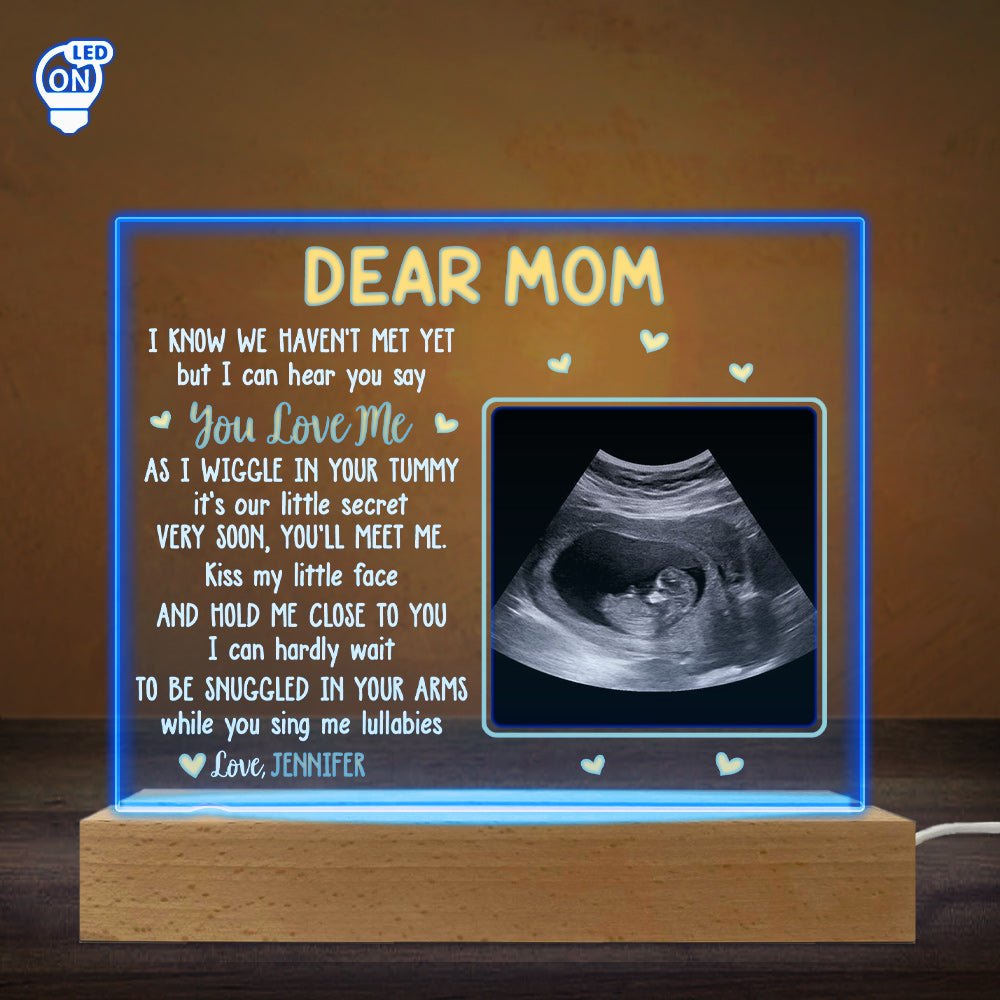 Hold Me Close To You - Personalized Custom LED Light