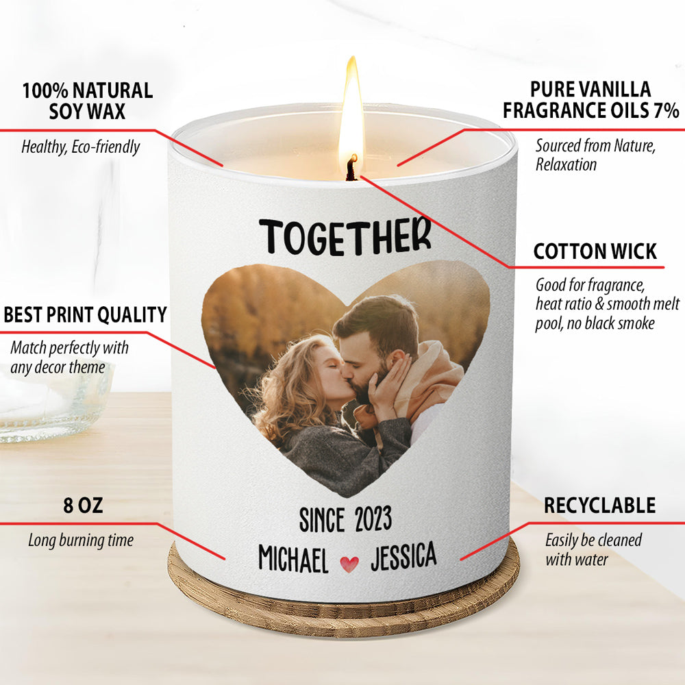 I Am Proud Of You - Personalized Custom Candle