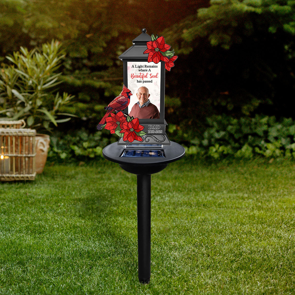 A Light Remains - Personalized Custom Solar Light