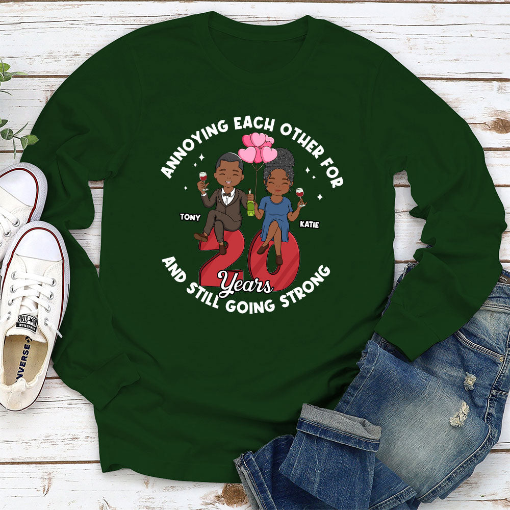 Annoying Each Other - Personalized Custom Long Sleeve T-shirt