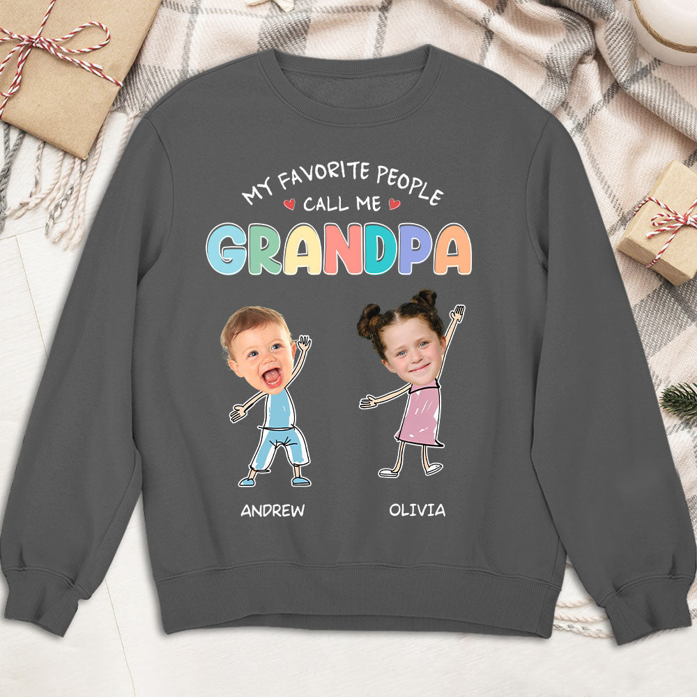 Funny Grandpa - Personalized Custom Shirt
