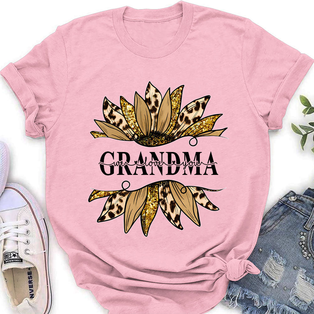 We Love You - Personalized Custom Women's T-shirt